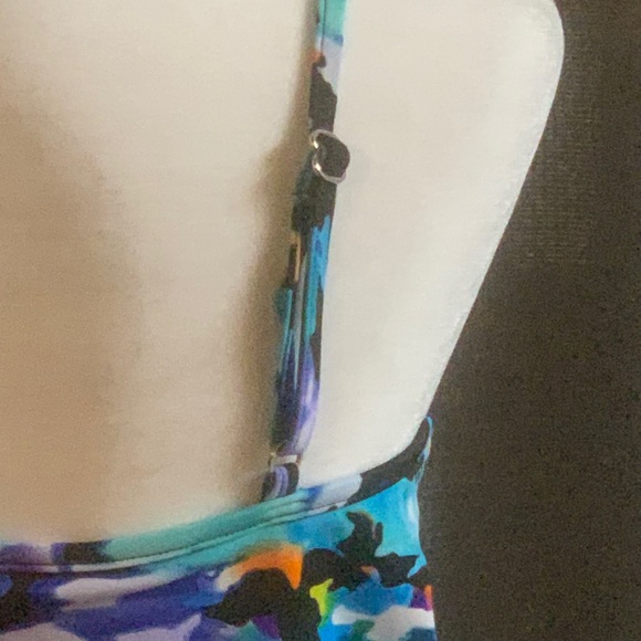 Caribbean Joe PEPLUM Tankini Underwire - Picture 3 of 9